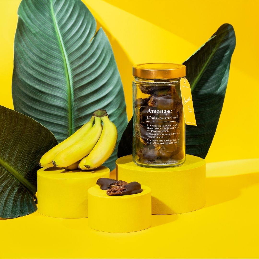 Amanase Bio-Banana Bites | Zero Waste Glas