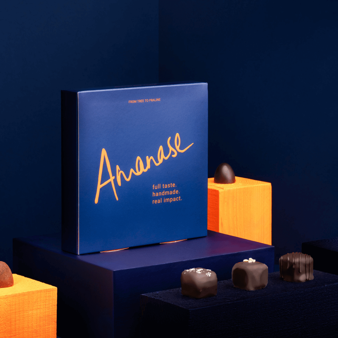 Amanase Faire Bio Pralinen aus Ghana – Fair, Vegan und Handgefertigt