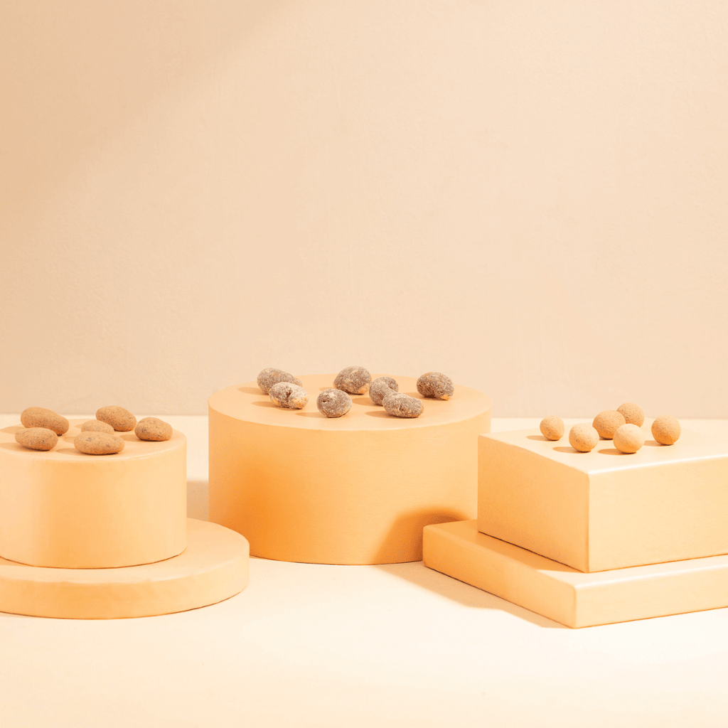 Amanase Zero Waste Nuss Edition mit Schokolade – Haselnuss Cashew Mandel – Bio Vegan Handmade Fair